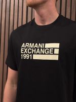 Armani Exchange - T-shirt - Zwart