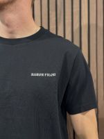 Baron Filou - T-shirt Oval Backprint Filou CLI - Zwart