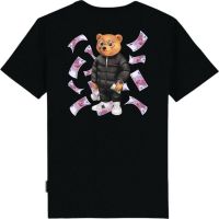 Baron Filou - Backprint T-shirt Filou Flying Euro - Zwart