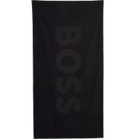 Boss - Beach Towel Solid - Zwart