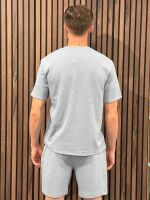 Boss - Waffle T-Shirt - Blauw
