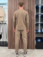 Boss - Waffle LS-Shirt - Bruin