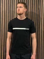 Boss - T-shirt RN Slim Fit - Zwart