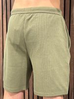 Boss - Waffle Shorts - Groen
