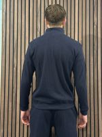Boss - Structure 1/4 Zip - Blauw