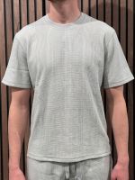 Boss - Structure T-shirt - Grijs