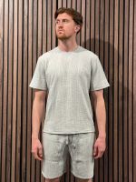 Boss - Structure T-shirt - Grijs