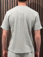 Boss - Structure T-shirt - Grijs