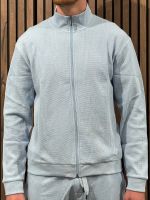 Boss - Structure Zip Jacket - Blauw