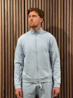 Boss - Structure Zip Jacket - Blauw