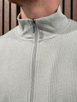 Boss - Structure Zip Jacket - Grijs