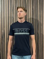 Boss - Tee Iconic Zone - Blauw