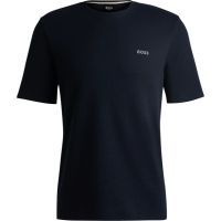 Boss - Waffle T-Shirt - Blauw