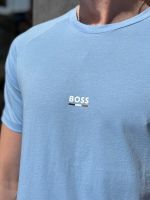 Boss - T-Shirt RN Slim Fit - Blauw
