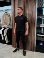 Boss - Waffle T-Shirt - Zwart