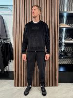 Boss - Velour Sweatshirt - Zwart