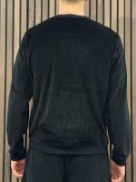 Boss - Velour Sweatshirt - Zwart