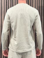 Boss - Waffle LS-Shirt - Beige