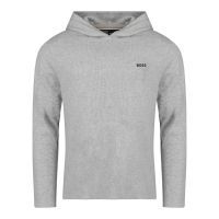Boss - Waffle LS-Shirt H - Grijs