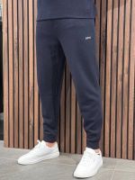 Boss - Waffle Pants Cuff - Blauw