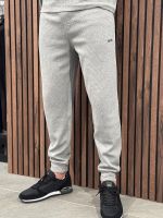 Boss - Waffle Pants Cuff - Grijs