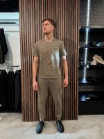 Boss - Waffle Pants Cuff - Middelbruin