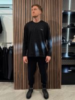 Boss - Waffle Pants Cuff - Zwart