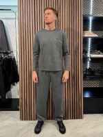 Boss - Waffle Pants - Groen