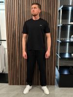 Boss - Waffle Pants - Zwart