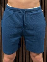 Boss - Waffle Shorts - Blauw