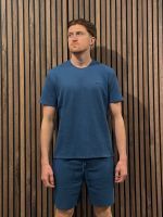 Boss - Waffle Shorts - Blauw