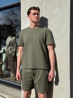 Boss - Waffle Shorts - Groen