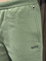 Boss - Waffle Shorts - Groen