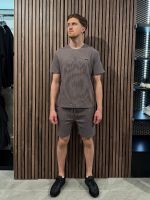 Boss - Waffle Shorts - Paars