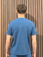 Boss - Waffle T-Shirt - Blauw