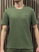 Boss - Waffle T-Shirt - Groen
