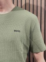 Boss - Waffle T-Shirt - Groen