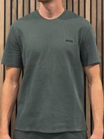 Boss - Waffle T-Shirt - Groen