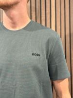 Boss - Waffle T-Shirt - Groen