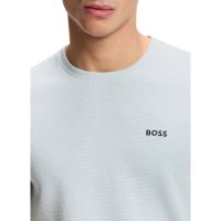 Boss - Waffle T-Shirt - Lichtblauw