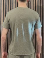 Boss - Waffle T-Shirt - Middelbruin