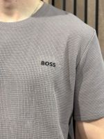 Boss - Waffle T-Shirt - Paars