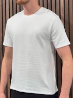 Boss - Waffle T-Shirt - Wit