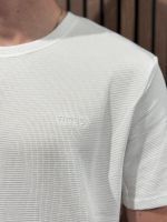 Boss - Waffle T-Shirt - Wit