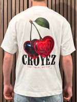 Croyez - Cerise D'Amour T-shirt - Wit