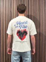 Croyez - Croyez Heart On Fire T-shirt - Wit