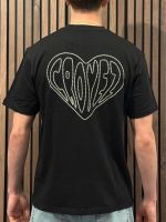 Croyez - Croyez Stitched Heart T-shirt - Zwart