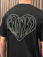 Croyez - Croyez Stitched Heart T-shirt - Zwart