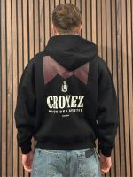 Croyez - Maison Fumes Zip Hoodie - Zwart