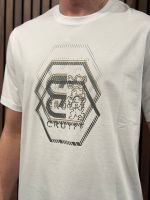 Cruyff Classics - C-Lion Chest Graphic Tee - Wit